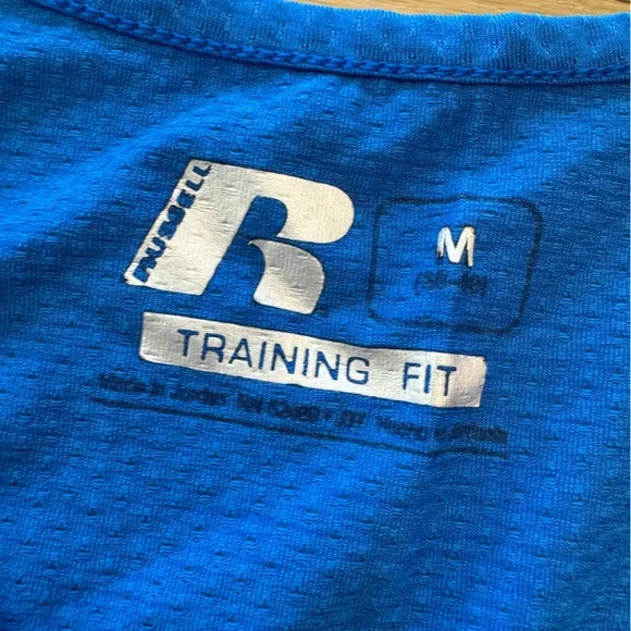 Russell Athletic Blue Training Fit Tank Top M - Picture 3 of 3